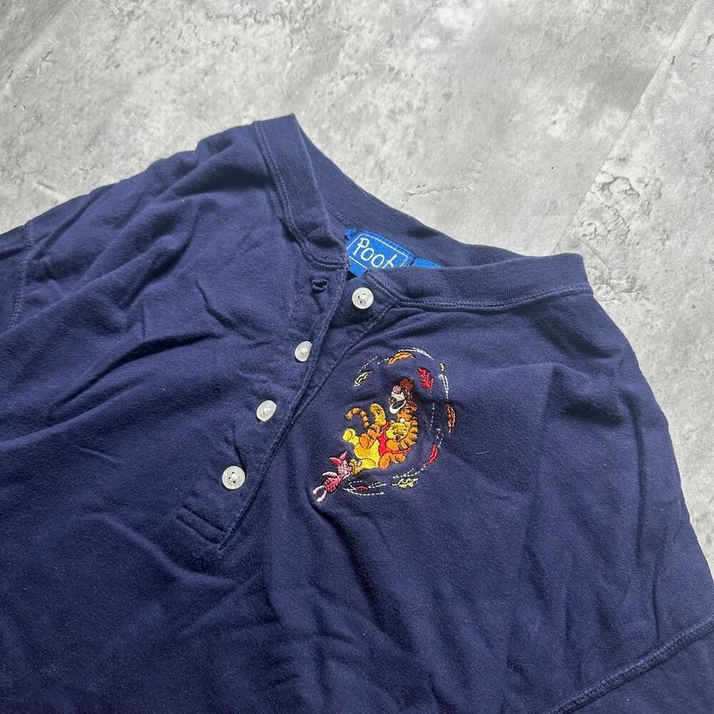 Disney Men's Navy Polo-shirts
